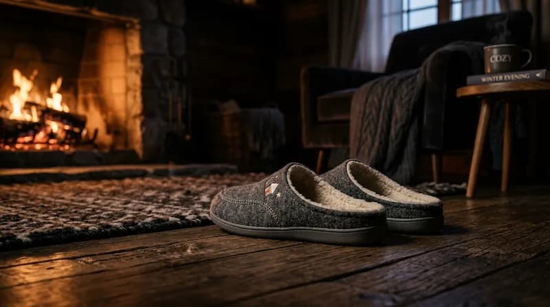 Chaussons en vente en boutique